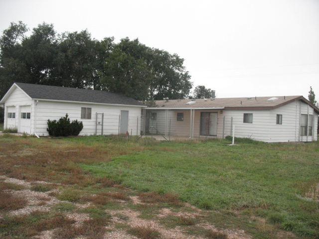 Picture of the exterior corner lot for the home at 503 Terry Ranch Rd, Cheyenne WY 82007 - Cheyenne Home for Sale